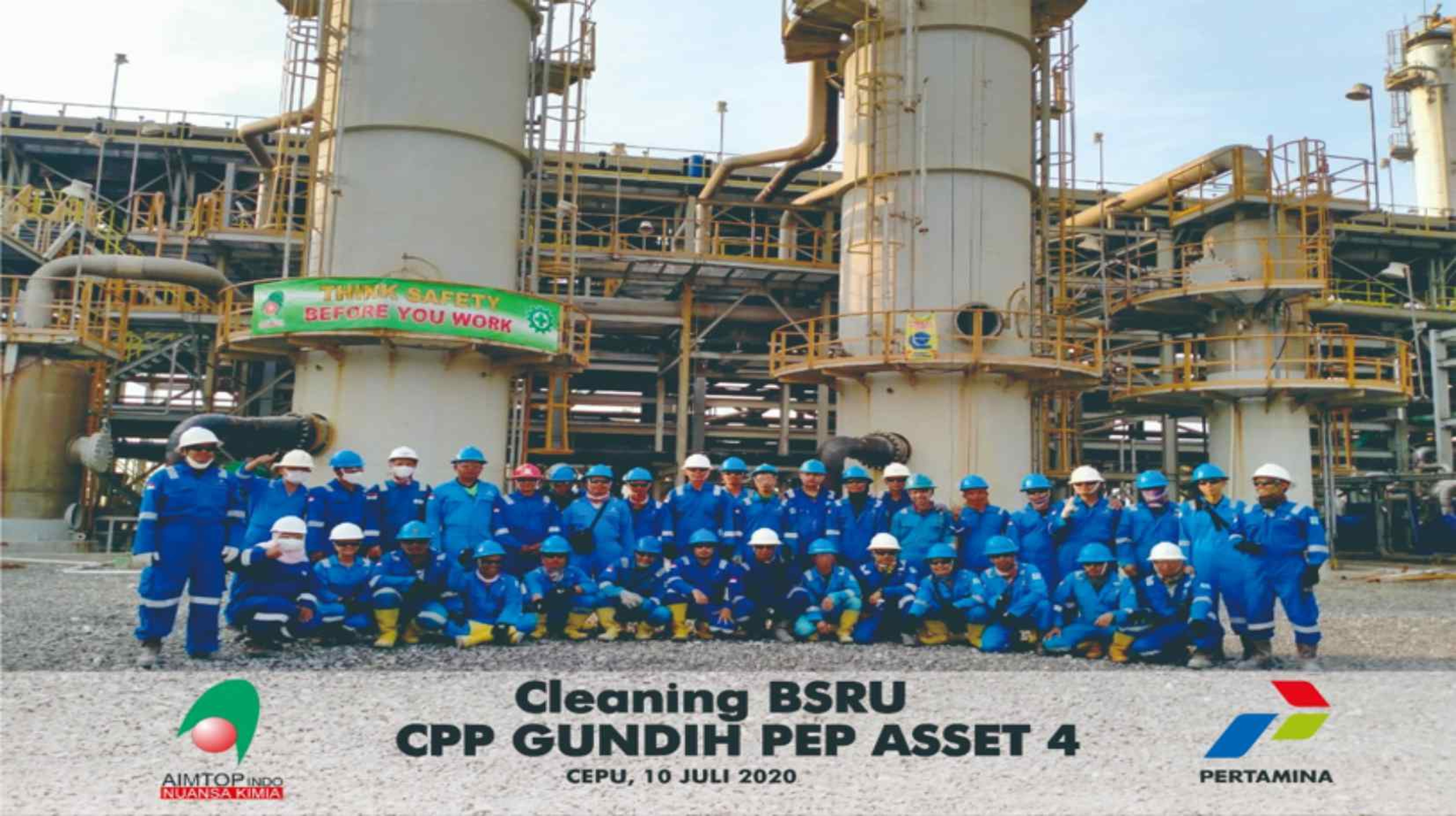 CLEANING BSRU CPP GUNDIH